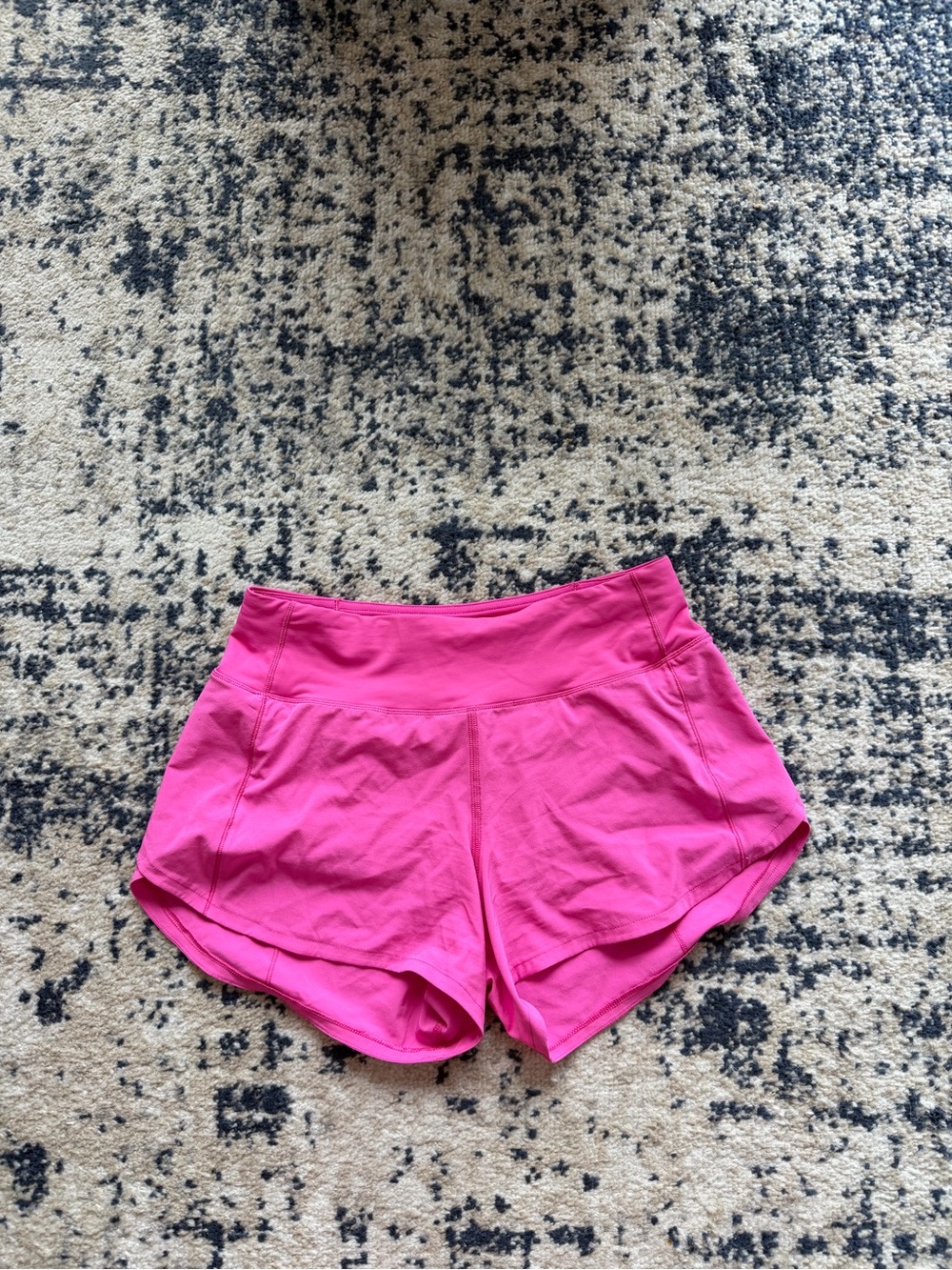 Lululemon Pink Performance Athletic Shorts for Women